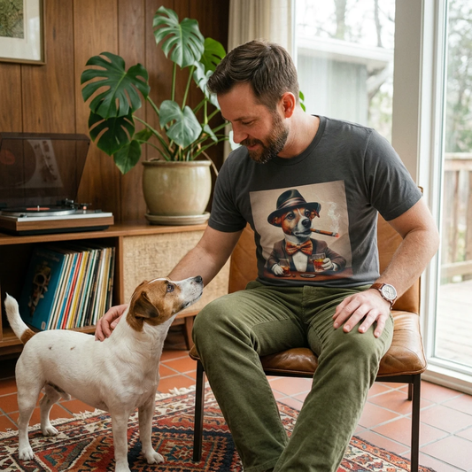 Jack Russell T-Shirt Printify