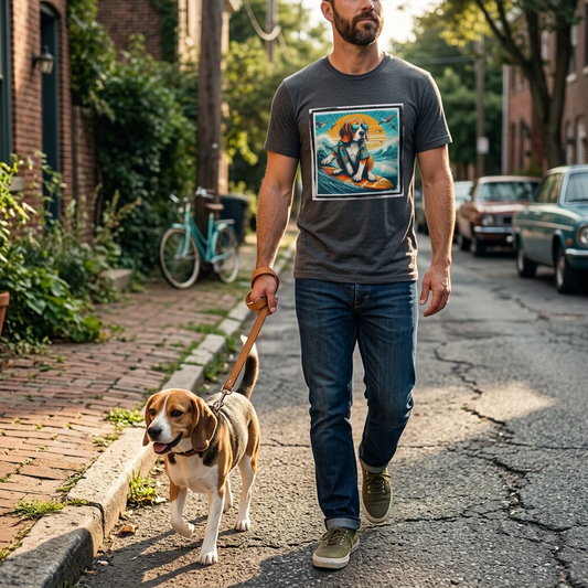 Beagle T-Shirt Printify