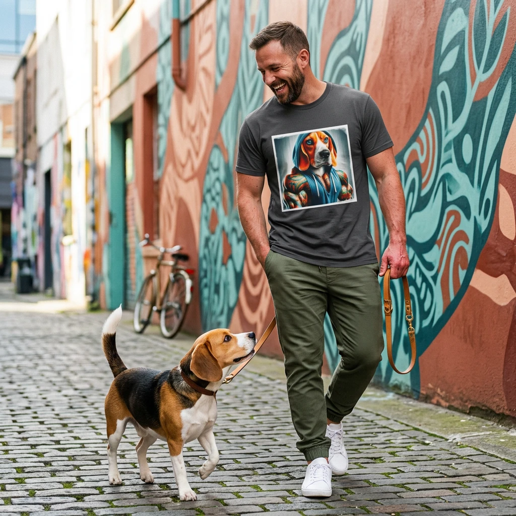 Beagle Hoodie For Dogs Comfortable Beagle Apparel Gift For Beagle Lovers And Owners T-Shirt Printify