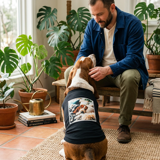 Pet Tank Top Basset Hound Pets Printify