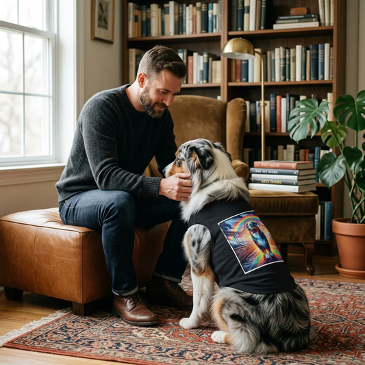 Australian Shepherd Pet Tank Top For Dogs Premium Breed Specific Dog Apparel Celebrating Energy Loyalty Pets Printify