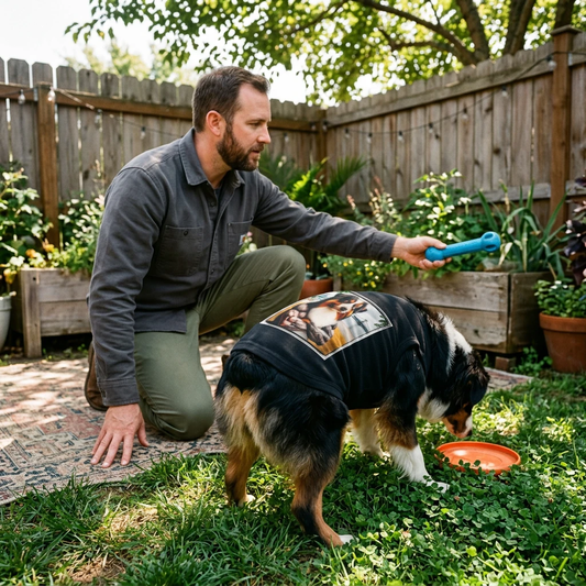 Australian Shepherd Pet Tank Top For Dogs That Celebrates Energetic Loyal Breed Graphic Print Pets Printify
