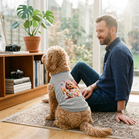 Pet Tank Top For Cockapoo Dogs Cute Baby Doll Style Shirt Premium Dog Apparel For Cockapoo Lovers Pets Printify
