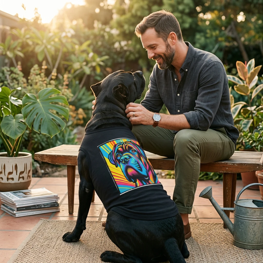 Pet Tank Top Cane Corso Pop Art Shirt Pets Printify