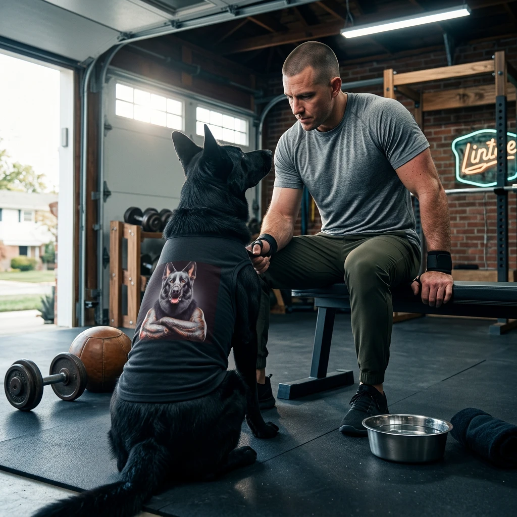 German Shepherd personal trainer Pets Printify