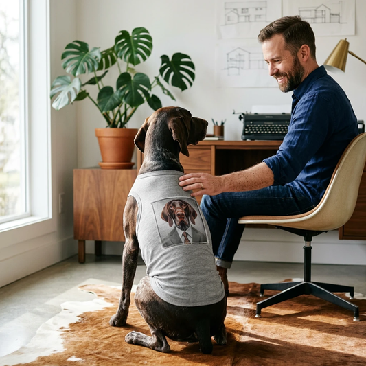Pet Tank Top German Shorthaired Pointer Dog Shirt Athletic Outdoor Breed CyberMutz Pets Printify