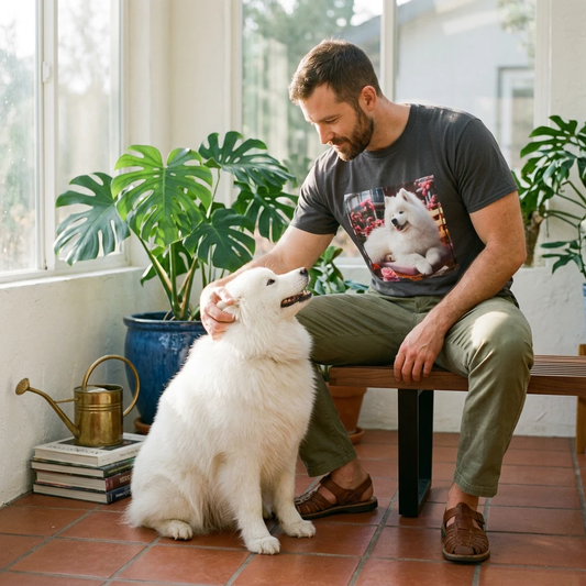 Husky fluffy princess shirt T-Shirt Printify