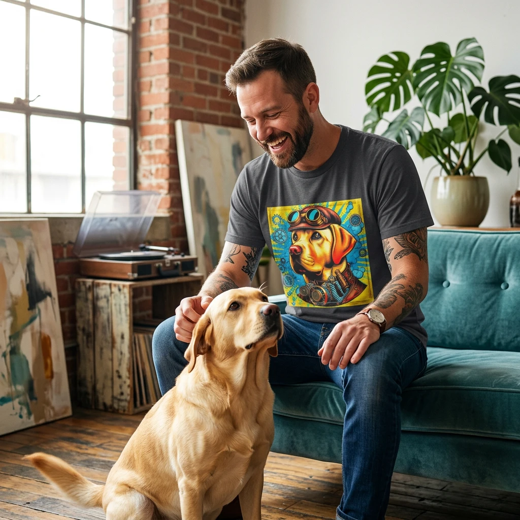 Labrador Retriever T-Shirt Printify