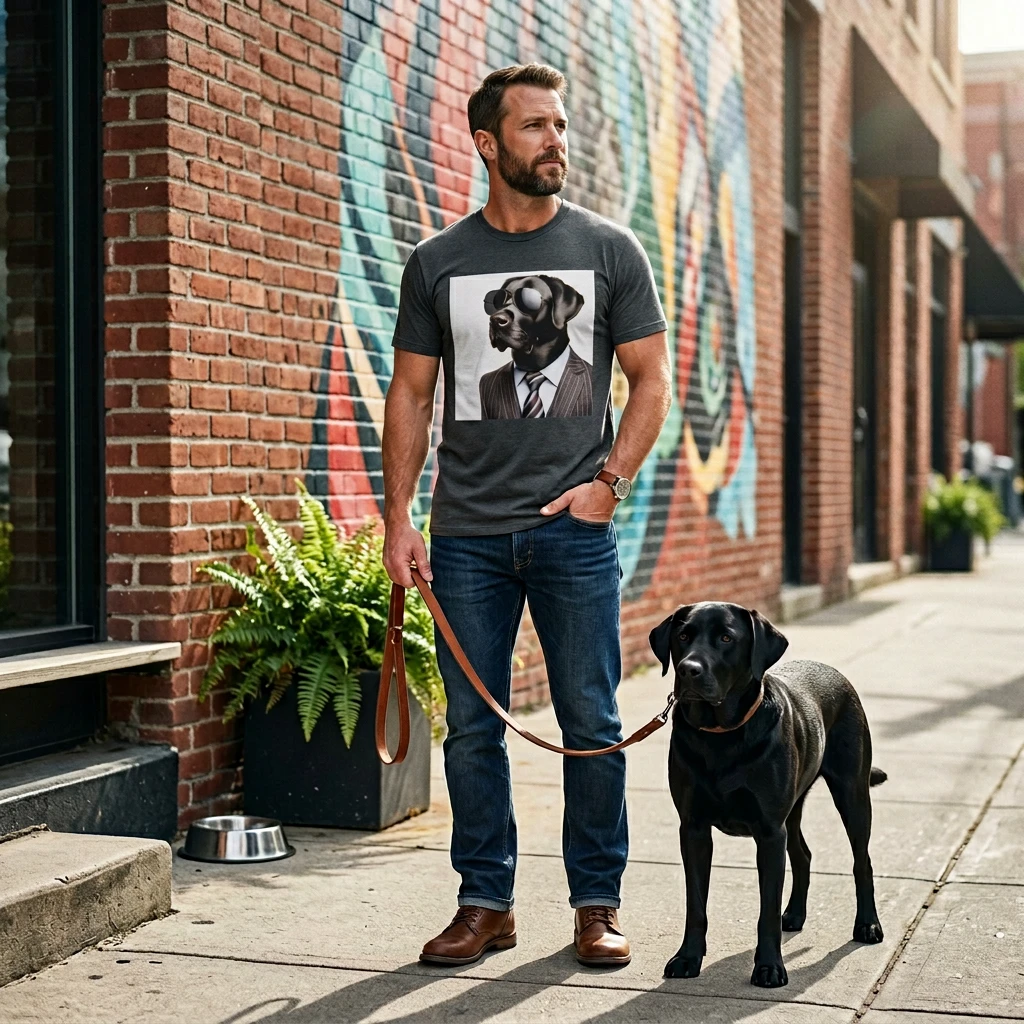 Labrador Retriever T-Shirt Printify