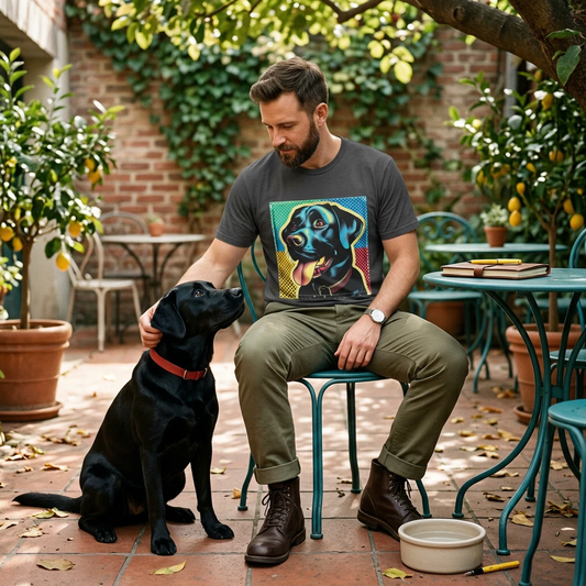 Labrador Retriever pretty boy shirt T-Shirt Printify