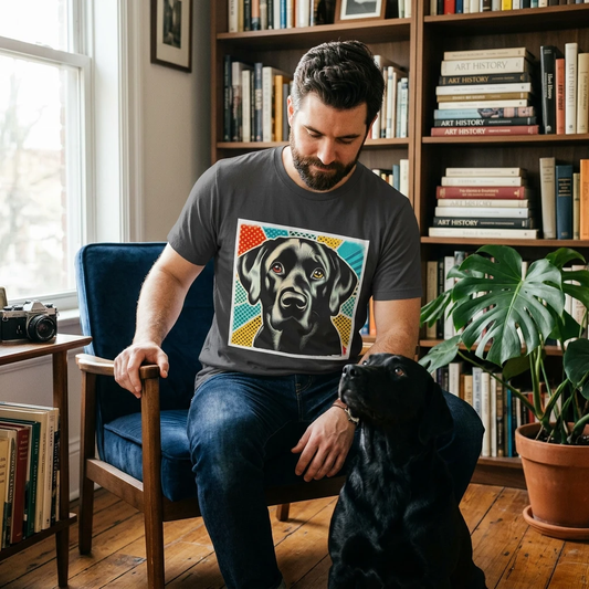 Labrador Retriever black beauty shirt T-Shirt Printify