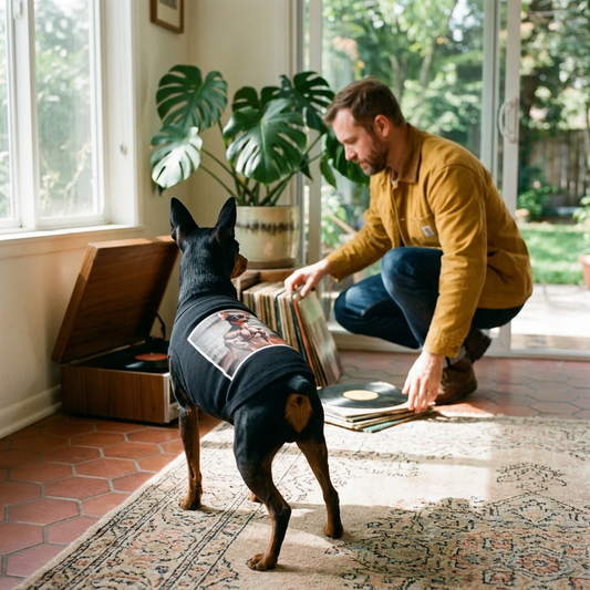 - Min Pin Tank Tops tiny muscles Pets Printify