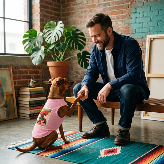 Min Pin Tank Tops cinco de mayo Pets Printify