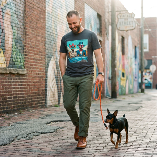 Wacky Min Pin T-Shirt tiny car T-Shirt Printify
