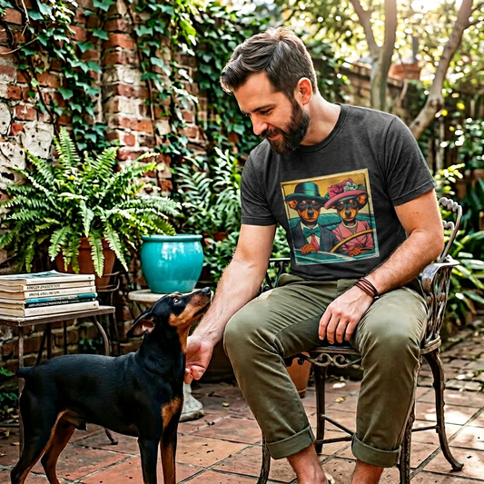 Wacky Min Pin T-Shirt T-Shirt Printify