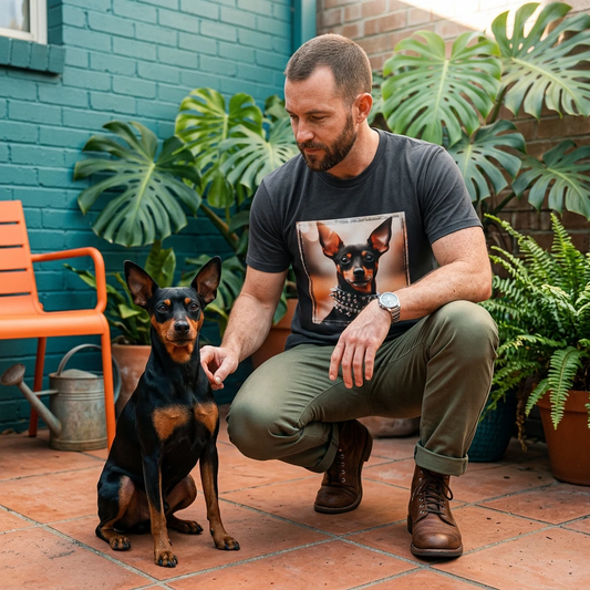 Min Pin T-Shirt pretty boy T-Shirt Printify