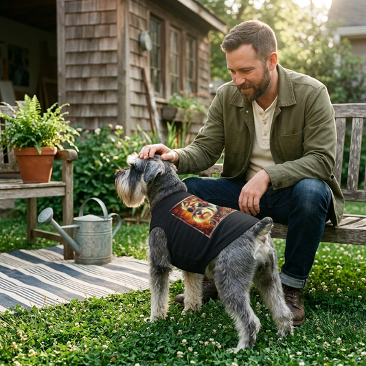 Miniature Schnauzer's golden steam punk Pets Printify