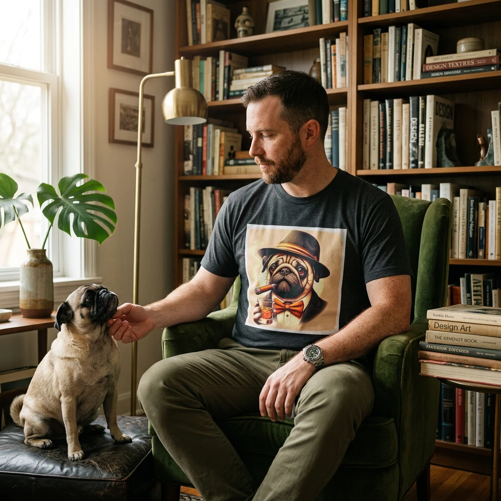 Pugs T-Shirt Printify