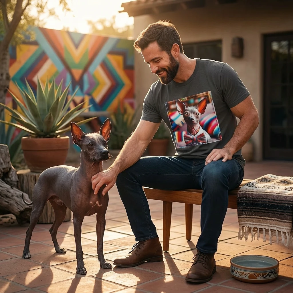 Mexican Hairless Dog cinco de mayo T-Shirt Printify