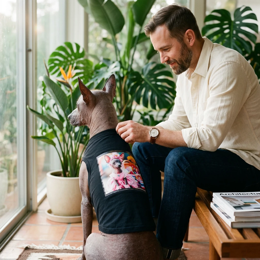Pet Tank Top Mexican Hairless princess Pets Printify