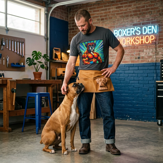 Boxer Dog Breed Muscular German Medium Sized Athletic Canine With High Energy Temperament T-Shirt Printify