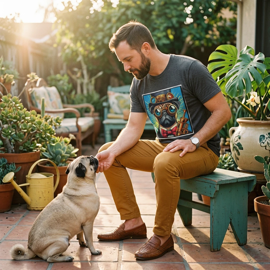 Pugs T-Shirt Printify