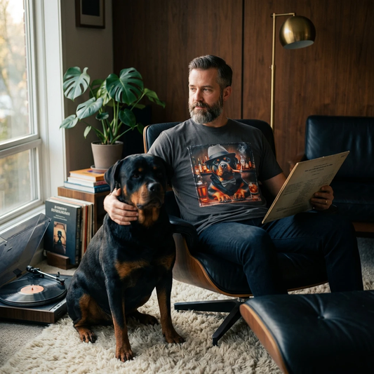 Rottweiler bar shirt T-Shirt Printify