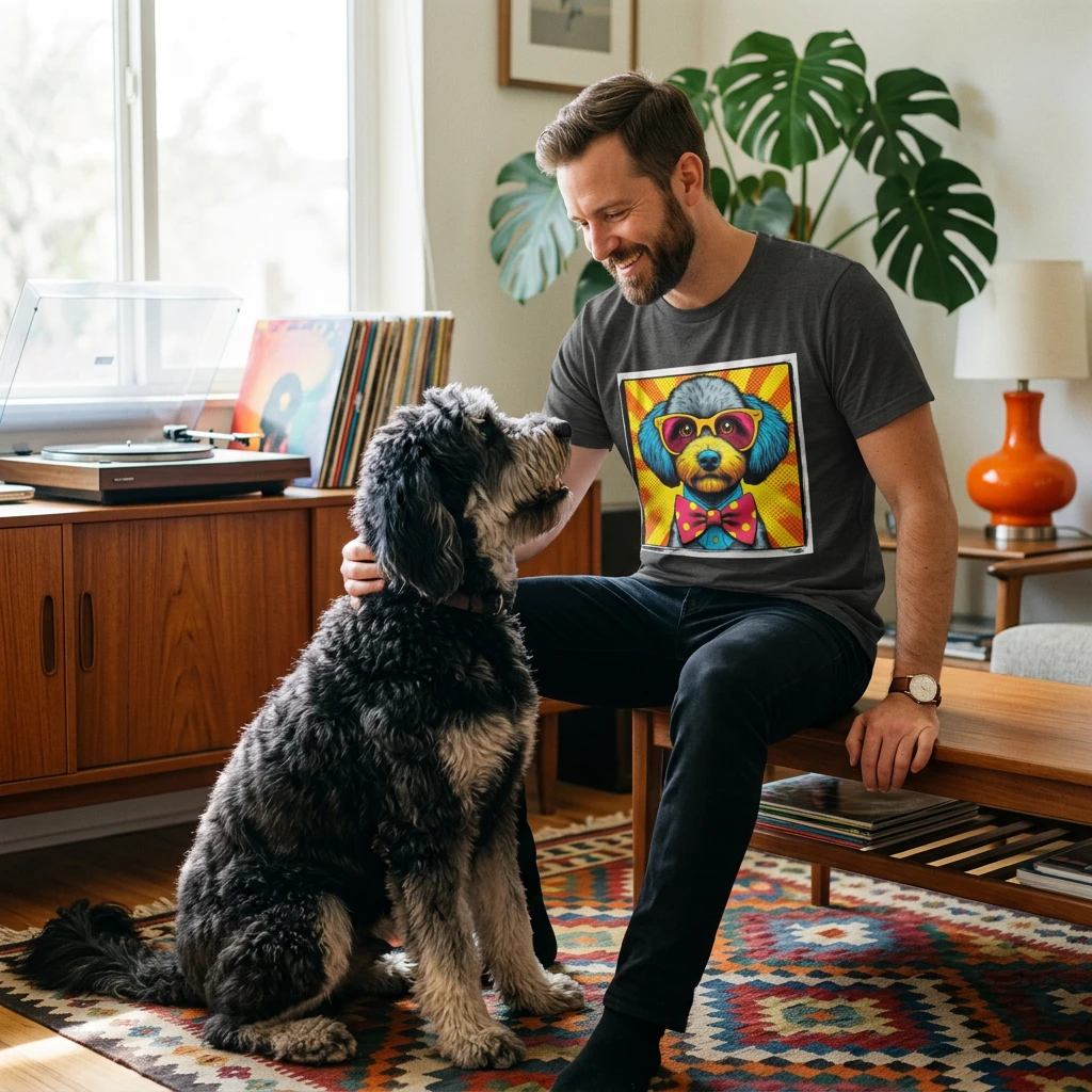 Shepadoodle T-Shirt Printify