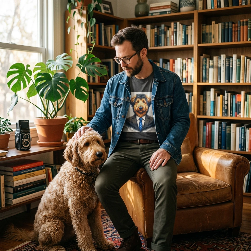 Shepadoodle T-Shirt Printify