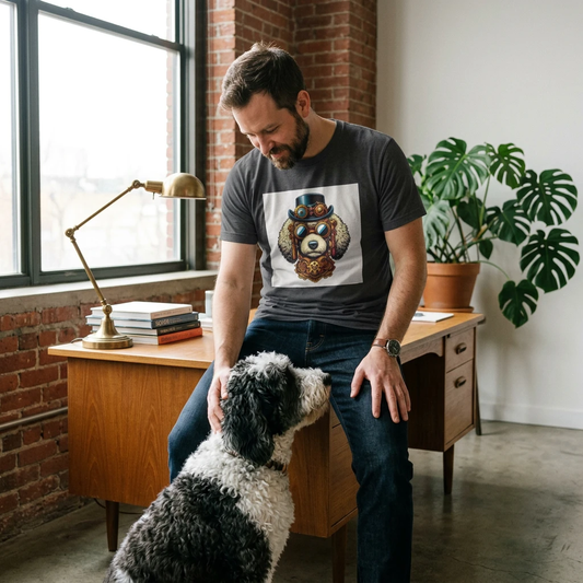 Shepadoodle T-Shirt Printify