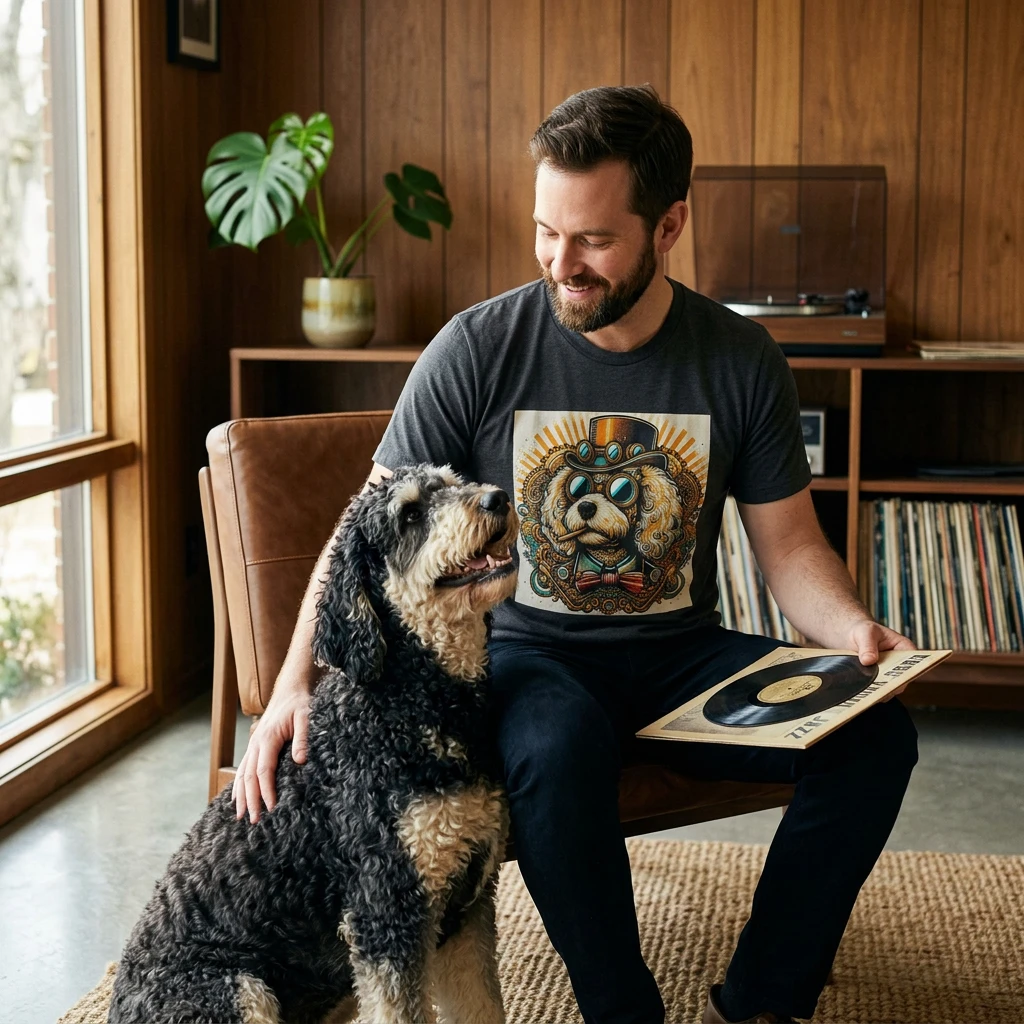Shepadoodle T-Shirt Printify