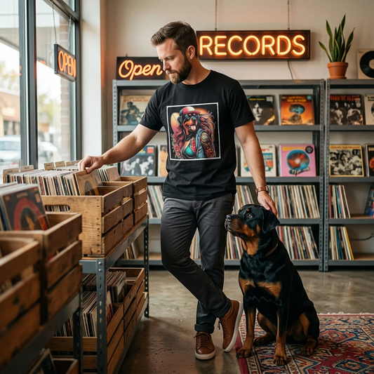 Rottweiler sexy babe shirt T-Shirt Printify