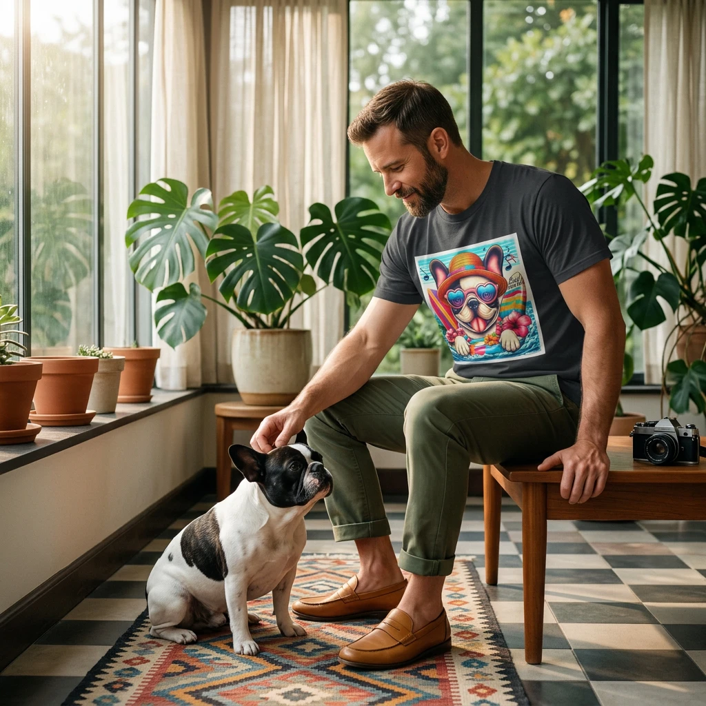 French Bulldog Breed Guide For Apartment Living Low Maintenance Loyal Companion Tips T-Shirt Printify