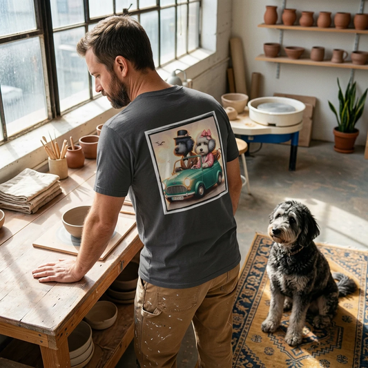 Wacky Shepadoodle T-Shirt Printify