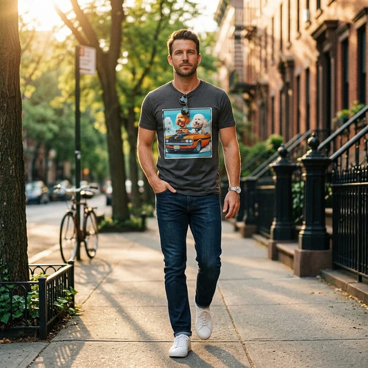 Wacky Shepadoodle T-Shirt Printify
