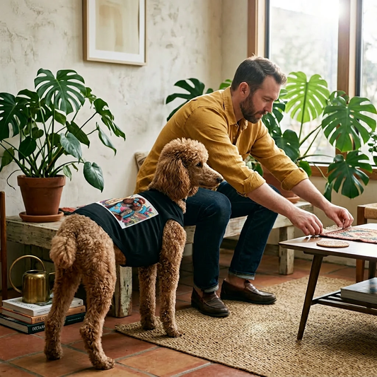 Pet Tank Top Poodle Pets Printify