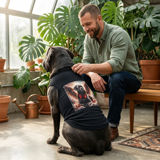 Cane Corso Angel Pet Tank Top Durable Breathable Dog Shirt For Large Breed Comfort And Style Pets Printify