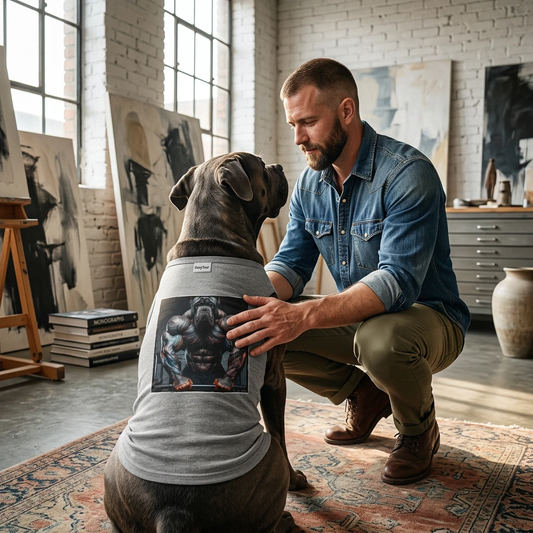 Cane Corso Dog Tank Top Super Buffed Pet Shirt Durable Breathable Comfort Fit For Daily Wear Pets Printify