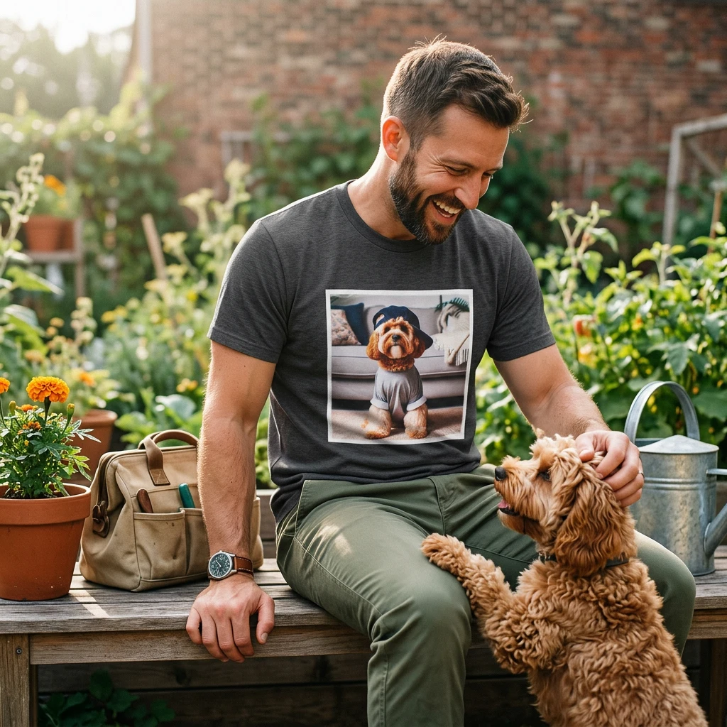 Cockapoo Lazy Weekend T Shirt For Dog Lovers Perfect Gift For Cockapoo Fans Unisex Casual Tee T-Shirt Printify