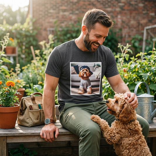 Cockapoo Lazy Weekend T Shirt For Dog Lovers Perfect Gift For Cockapoo Fans Unisex Casual Tee T-Shirt Printify