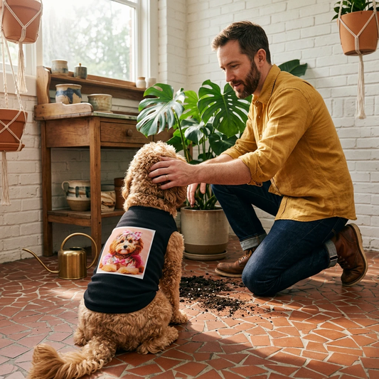 Cockapoo Pet Tank Top Pretty Pink Girl Dog Shirt Cute Designer Puppy Tee For Small Dogs Pets Printify