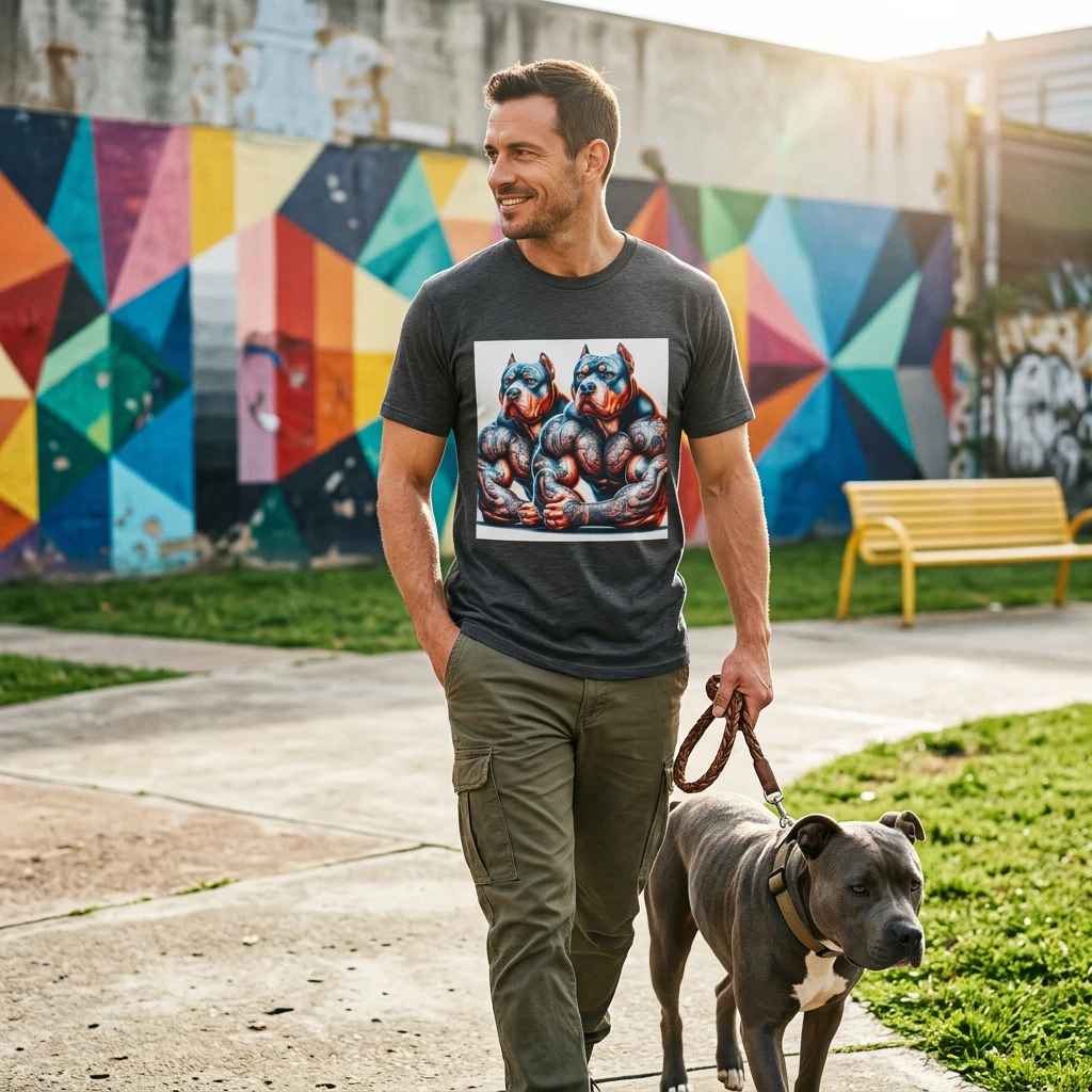 Pit Bull personal trainers shirt T-Shirt Printify