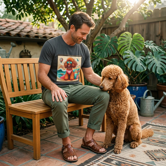 Poodle beach surfer shirt T-Shirt Printify