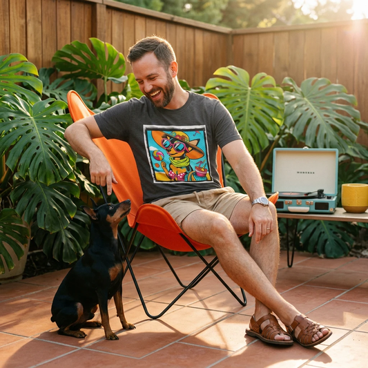 Min Pin T-Shirt beach vacation T-Shirt Printify