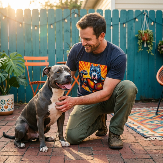 Pit Bull arm muscles shirt T-Shirt Printify
