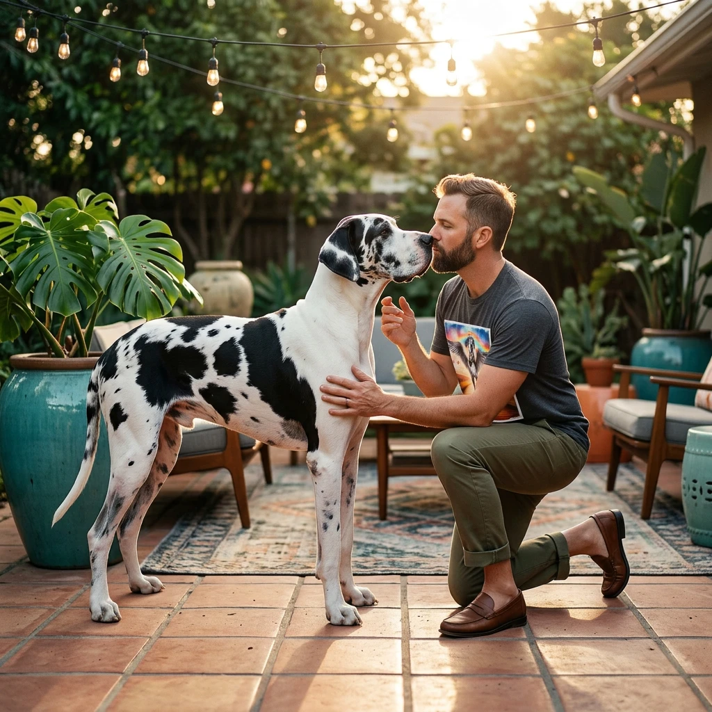 Great Dane Angel flying shirt T-Shirt Printify