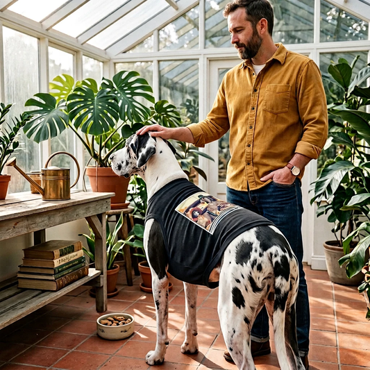 Pet Tank Top Great Dane church couple Pets Printify