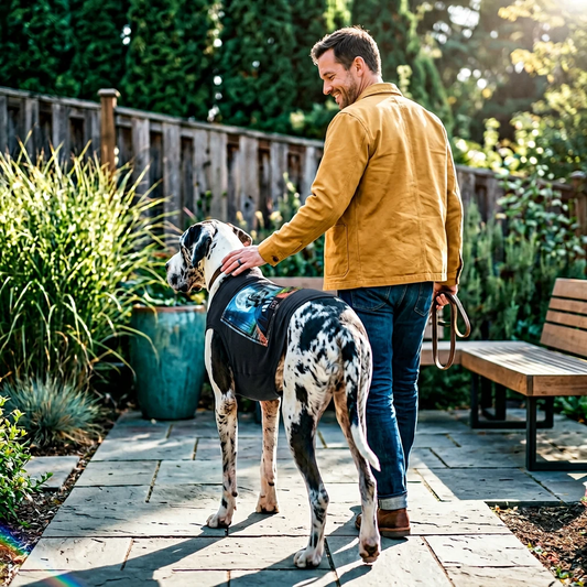 Pet Tank Top Great Dane Star Wars hero Pets Printify