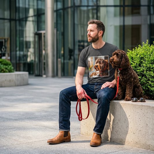 CockerPoo people watching t shirt T-Shirt Printify