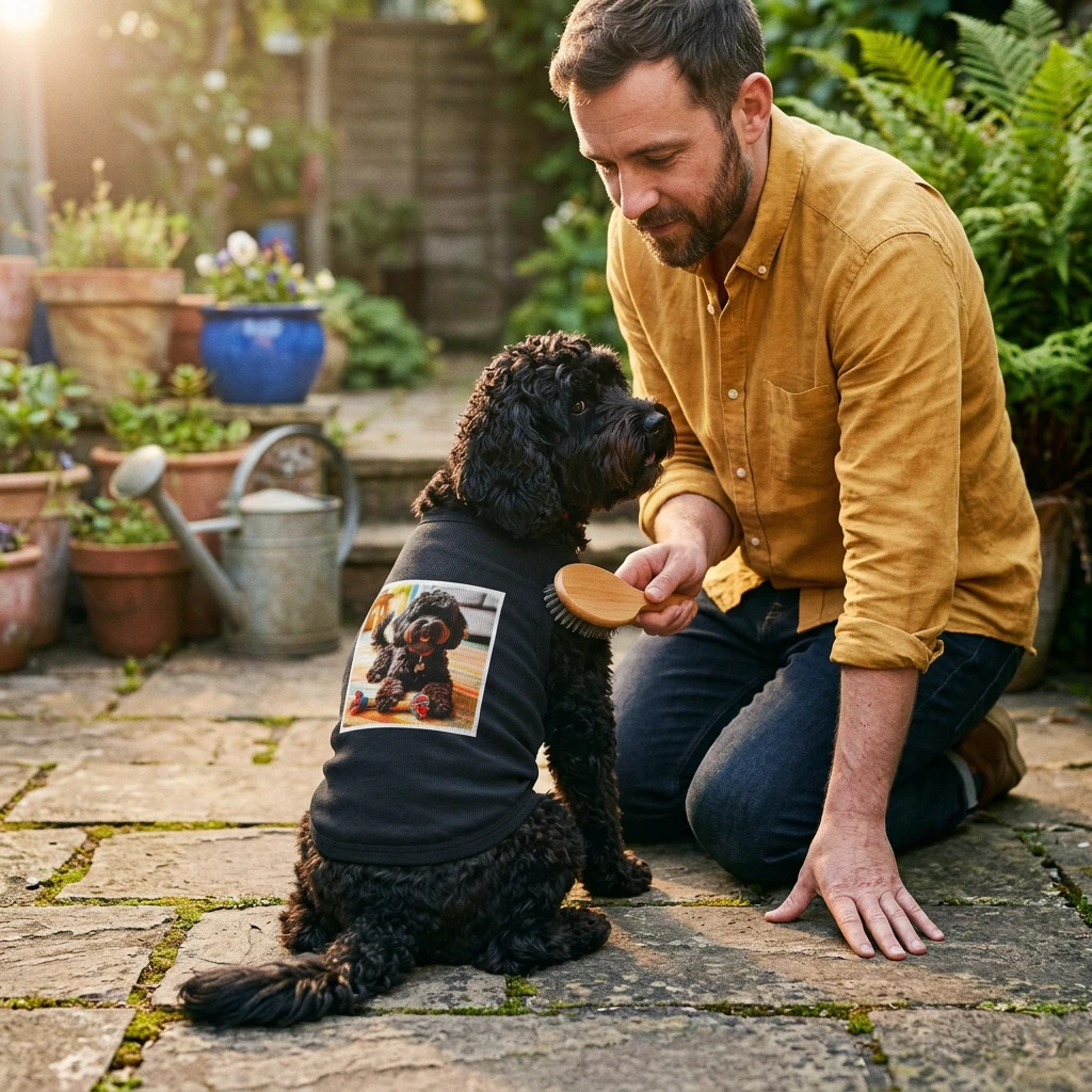 Pet Tank Top CockerPoo fun playtime t shirt Pets Printify
